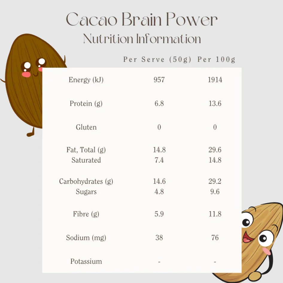 Mindful Foods Cacao Brain Power Organic Activated - Image 4