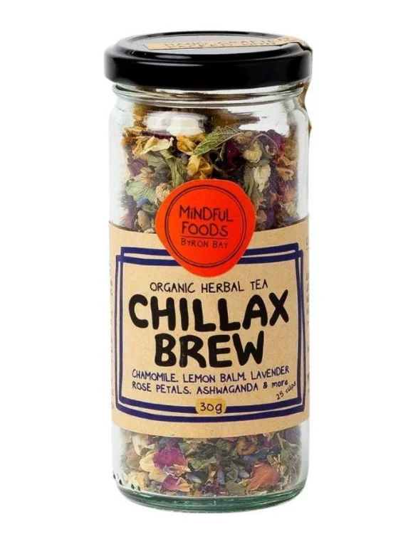 Mindful Foods Chillax Brew Organic Herbal Tea