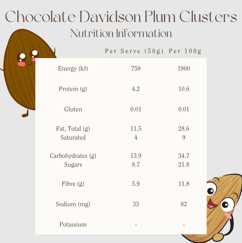 Mindful Foods Clusters Chocolate Davidson Plum Organic Activated - Image 3