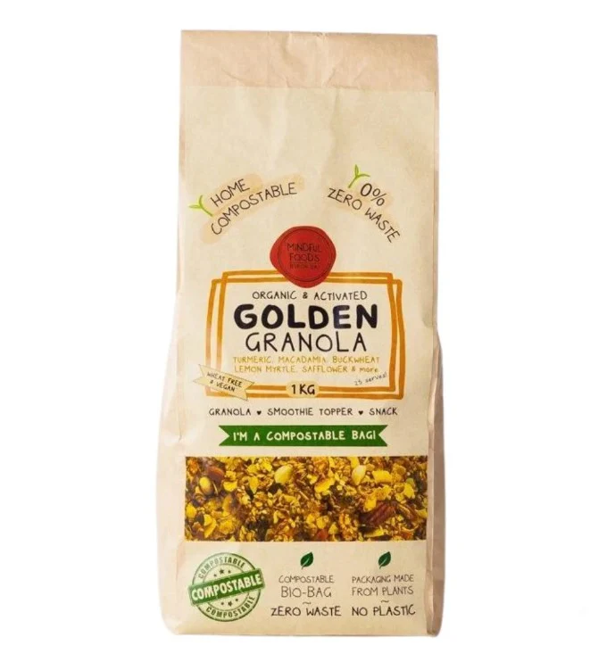 Mindful Foods Golden Granola Organic Activated - Image 2