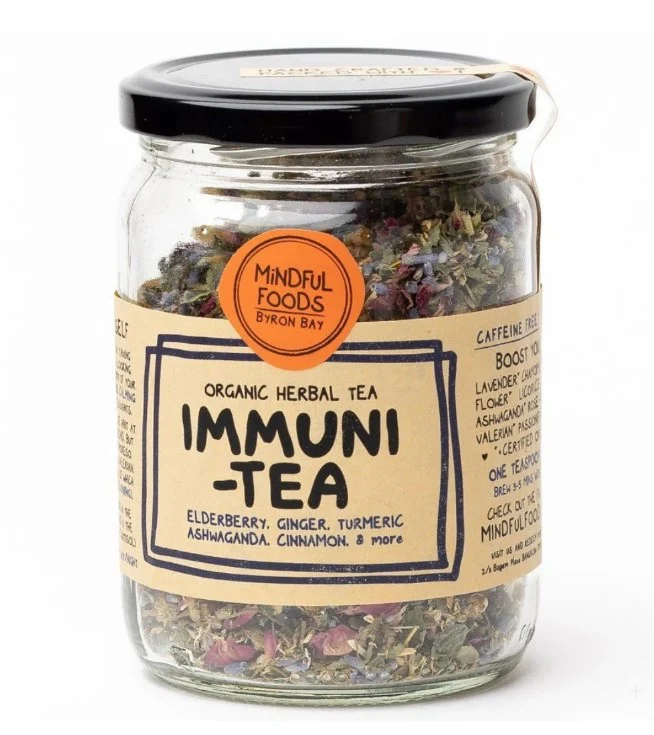 Mindful Foods ImmuniTea Organic Herbal Tea 110g