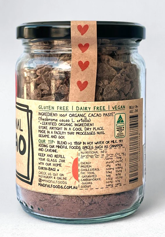 Mindful Foods Organic Ceremonial Cacao - Image 5