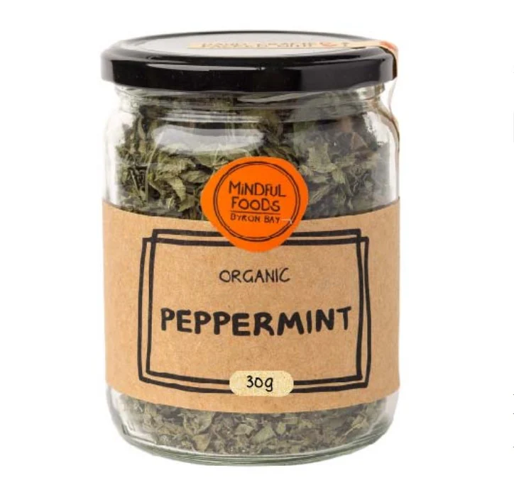 Mindful Foods Peppermint Organic 30g