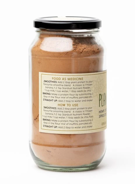 Mindful Foods STARDUST Protein Powder Plant CHOCOLATE Organic 450g - Image 2
