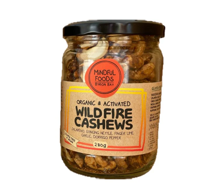 Mindful Foods Wildfire Cashews Organic & Activated