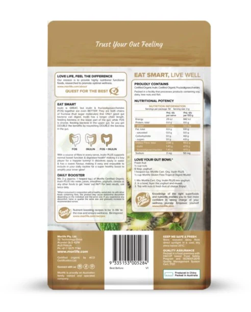 Morlife Certified Organic Inulin Plus - Image 2