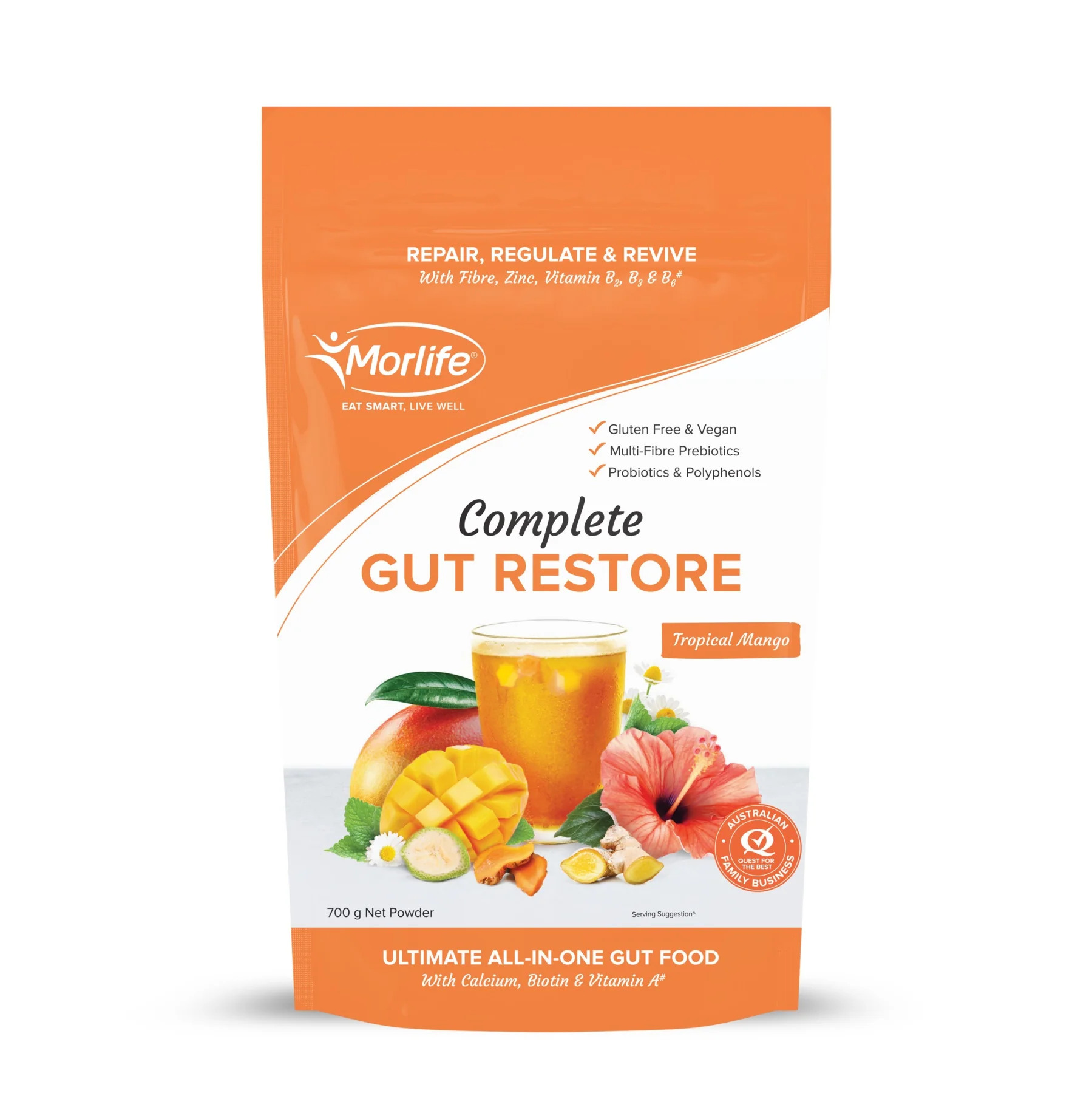Morlife Complete Gut Restore Tropical Mango - Image 4
