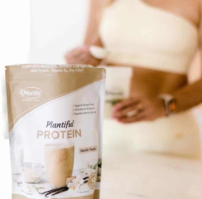 Morlife Plantiful Protein Vanilla Fudge - Image 3