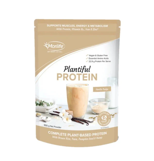 Morlife Plantiful Protein Vanilla Fudge - Image 4