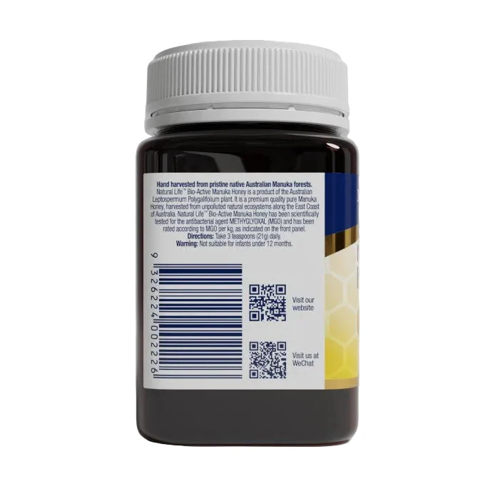 Natural Life Manuka Honey  MGO 85+ - Image 4