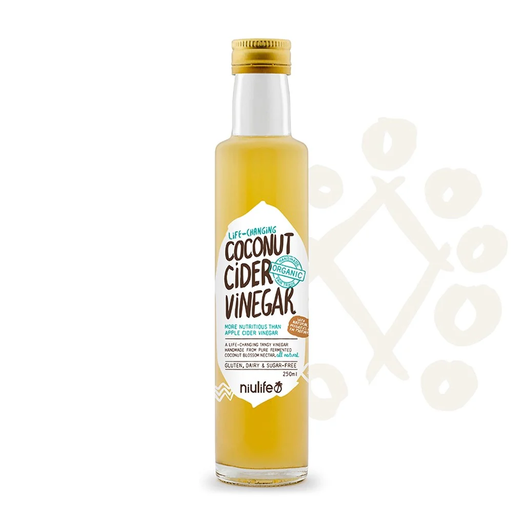 Niulife Handmade Coconut Cider Vinegar Certified Organic 250ml
