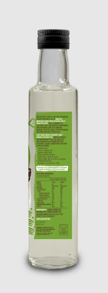 Niulife Liquid Coconut Oil 500ml - Image 3