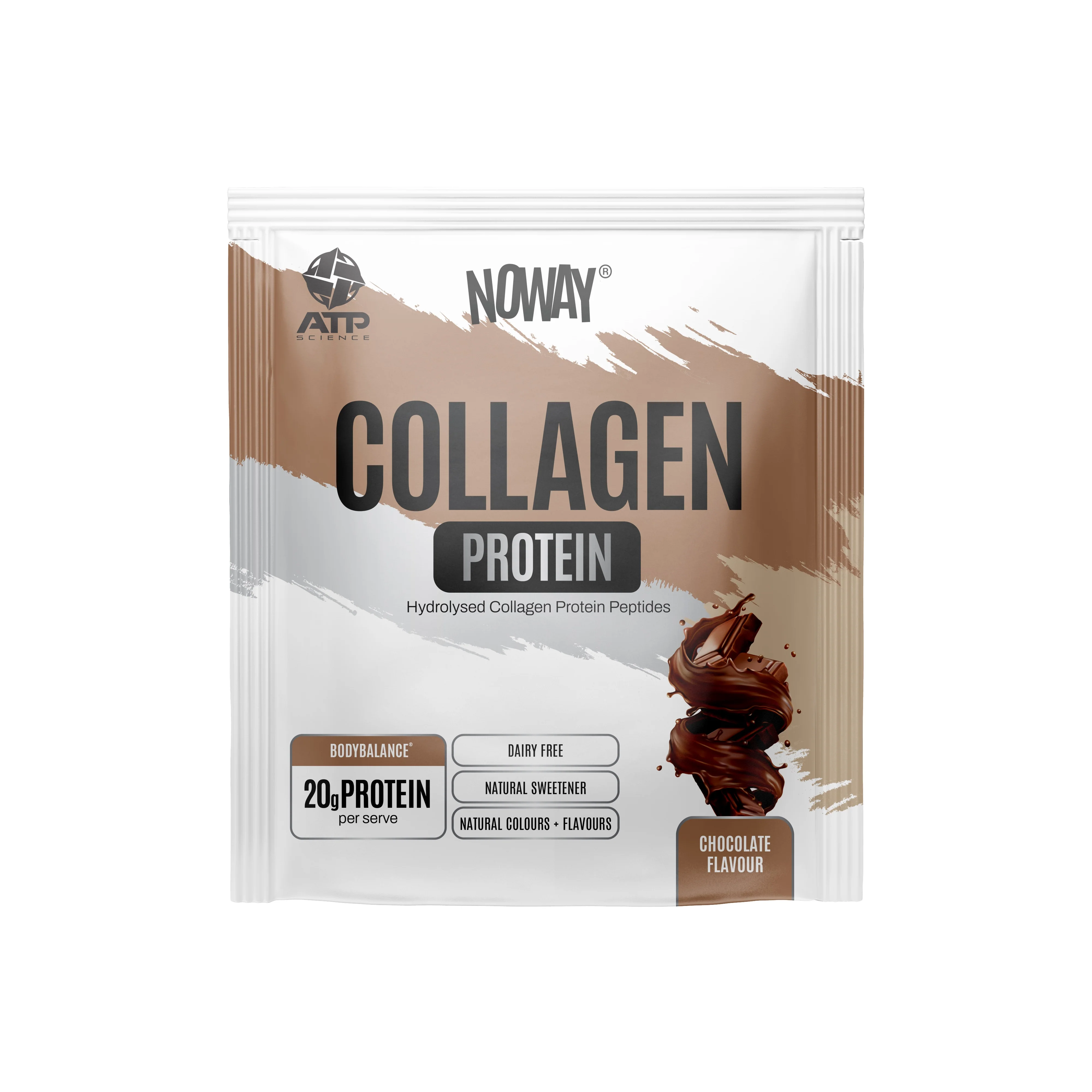 NOWAY Collagen Protein Chocolate Powder - Image 4