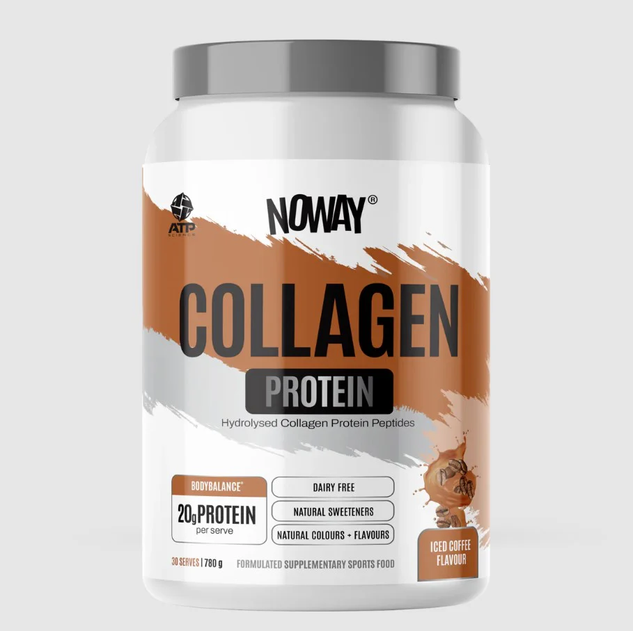 NOWAY Collagen Protein Iced  Coffee 30 Serve Tub 780g