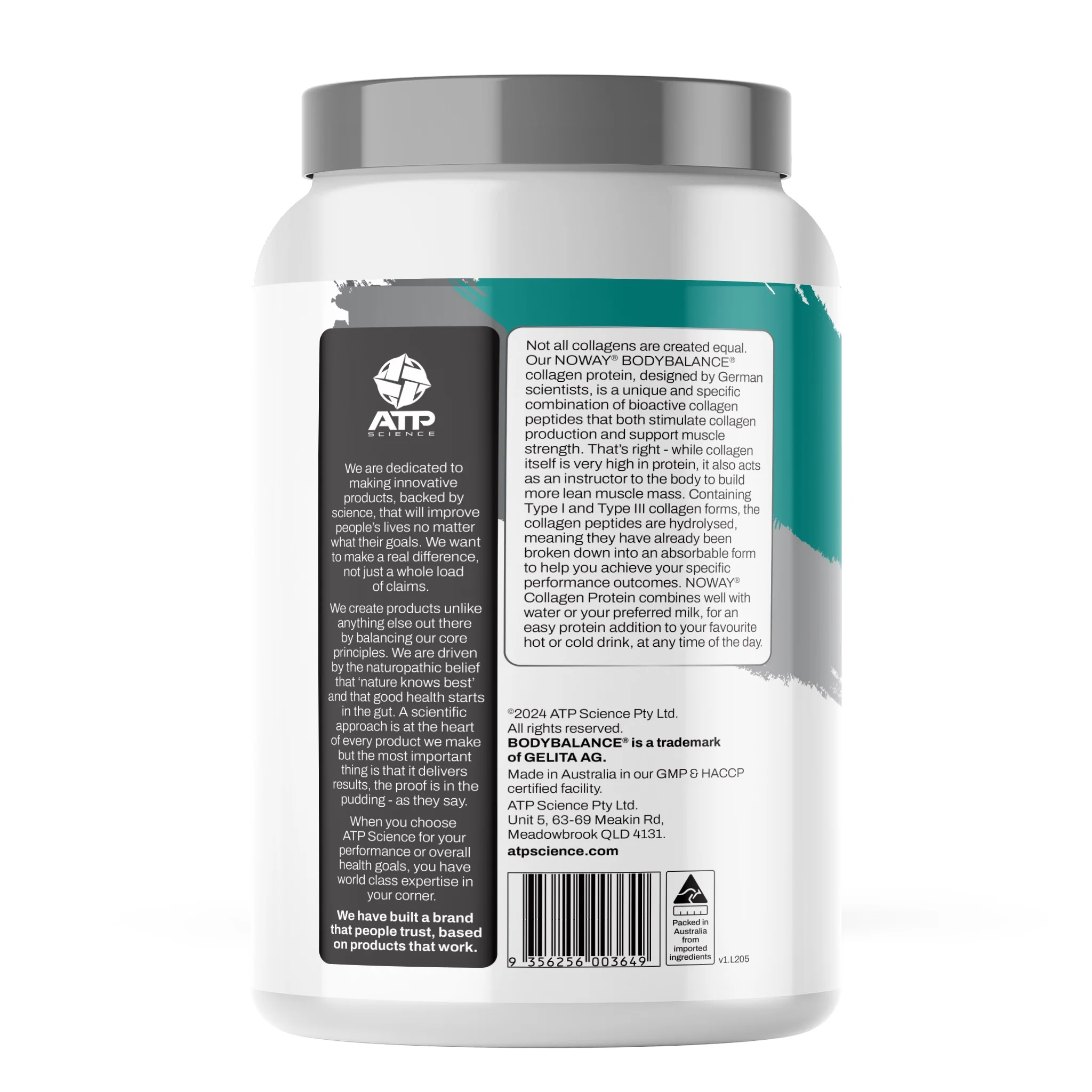 NOWAY Collagen Protein Unflavoured 30 Serve Tub 690g - Image 2
