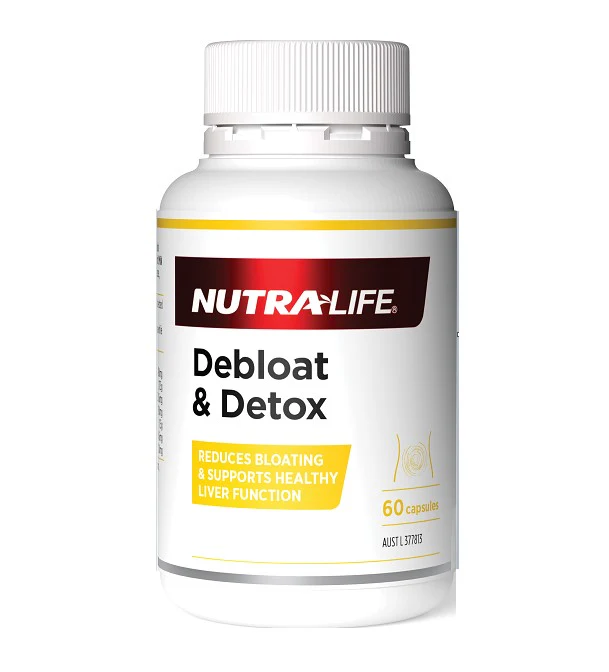 Nutra-Life Debloat & Detox 60 capsules