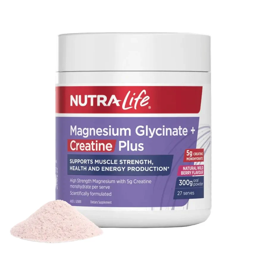 Nutra-Life Mag Glycinate + Creatine 300g