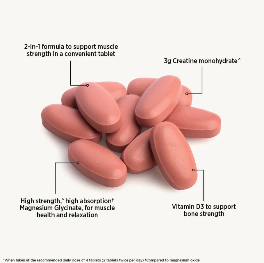 Nutra-Life Mag Glycinate + Creatine 90 tablets - Image 3