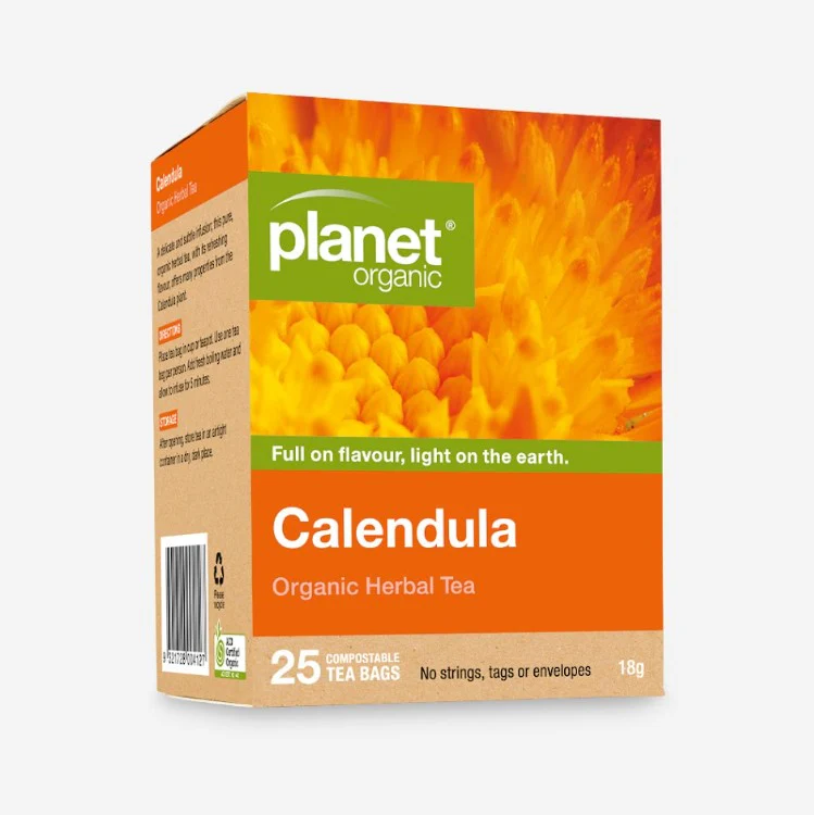 Planet Organic Calendula Herbal Tea 25 Tea Bags