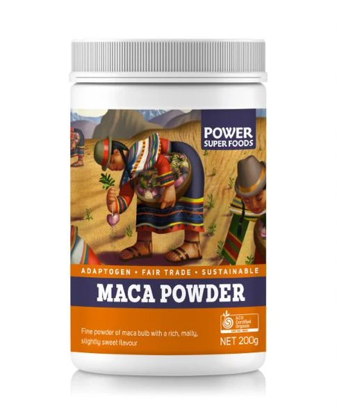 Power Super Foods Certified Organic Maca Powder