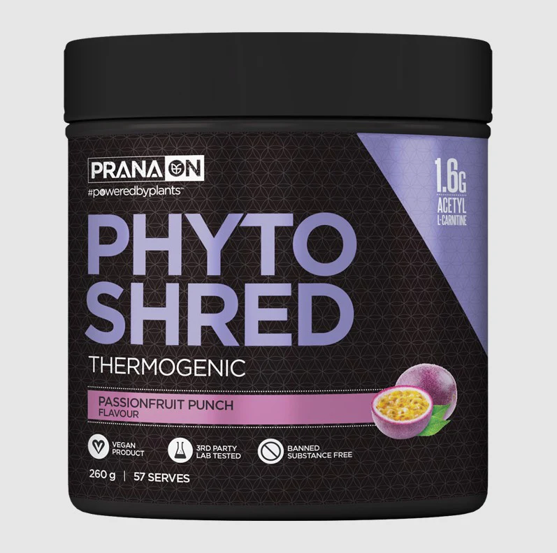 Prana On Phyto Shred Thermogenic Passionfruit 260g