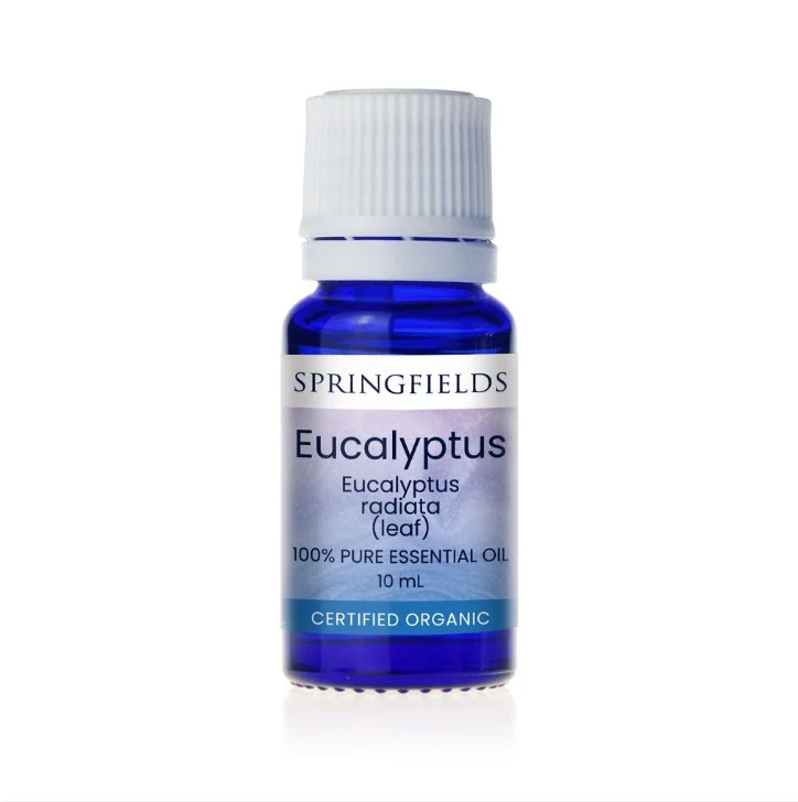 Springfields Certified Organic Essential Oil Eucalyptus 10ml