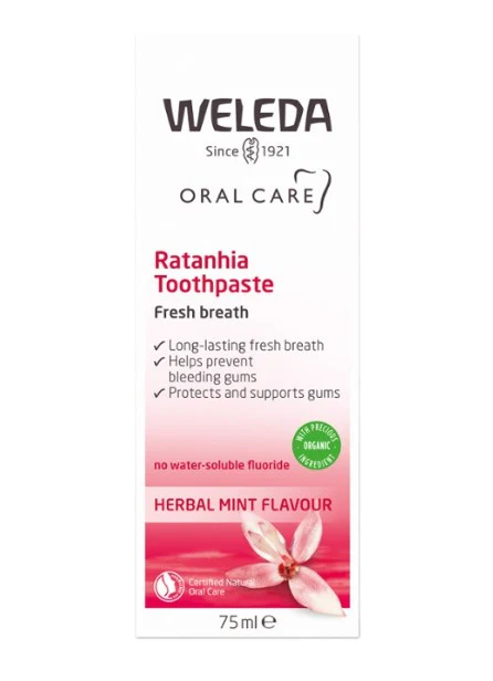Weleda Ratanhia Toothpaste 75ml - Image 2