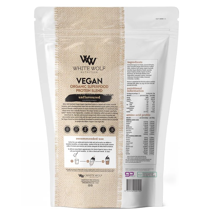 White Wolf Nutrition Vegan All In One Protein - Image 16
