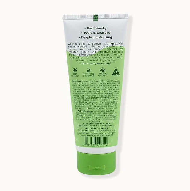 Wotnot Sunscreen 30SPF Baby 100g - Image 2