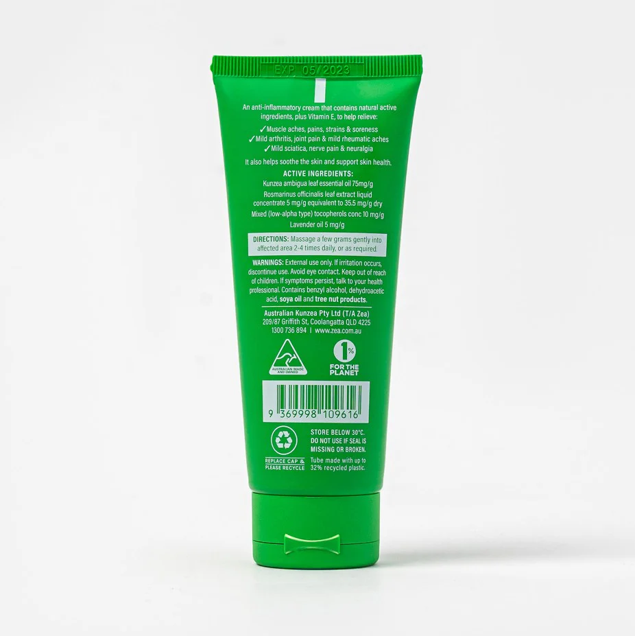 Zea Relief Kunzea Pain Relief Cream - Image 3